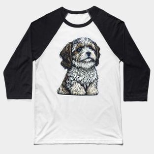 Proud Havanese Puppy Dog Baseball T-Shirt